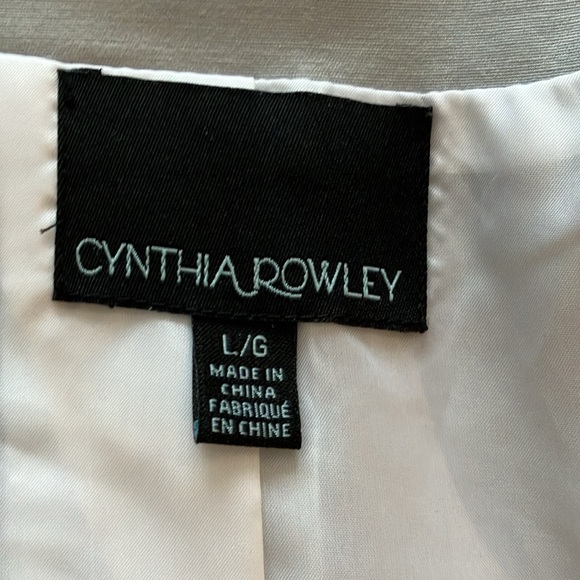 Fabulous Cynthia Rowley white and gray open jacket. Fully lined. - Picture 8 of 12